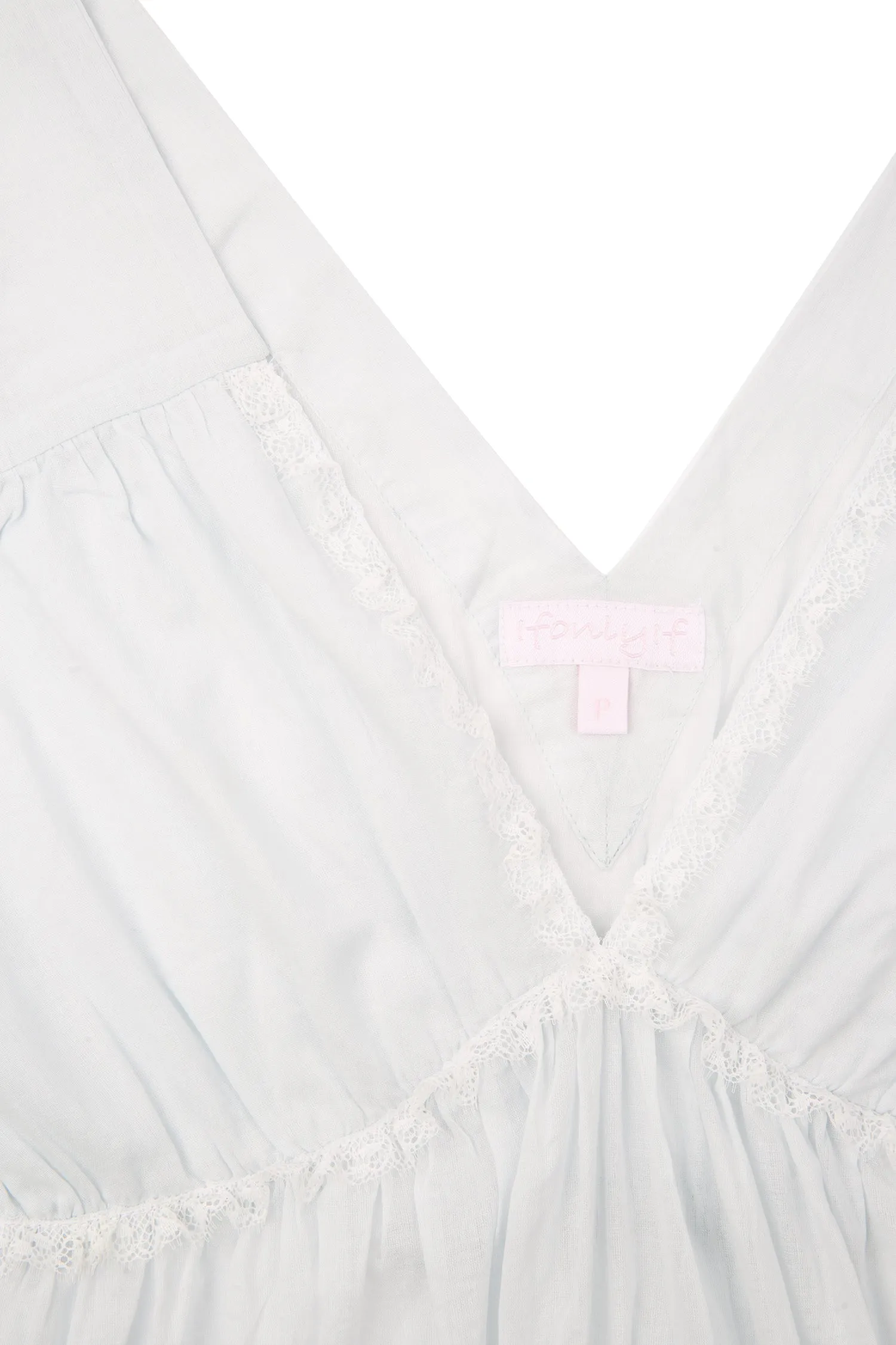 Anna Cotton V-Neck Nightdress