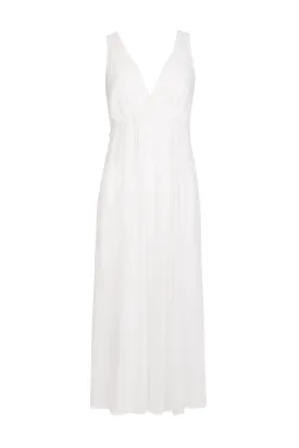 Anna Cotton V-Neck Nightdress
