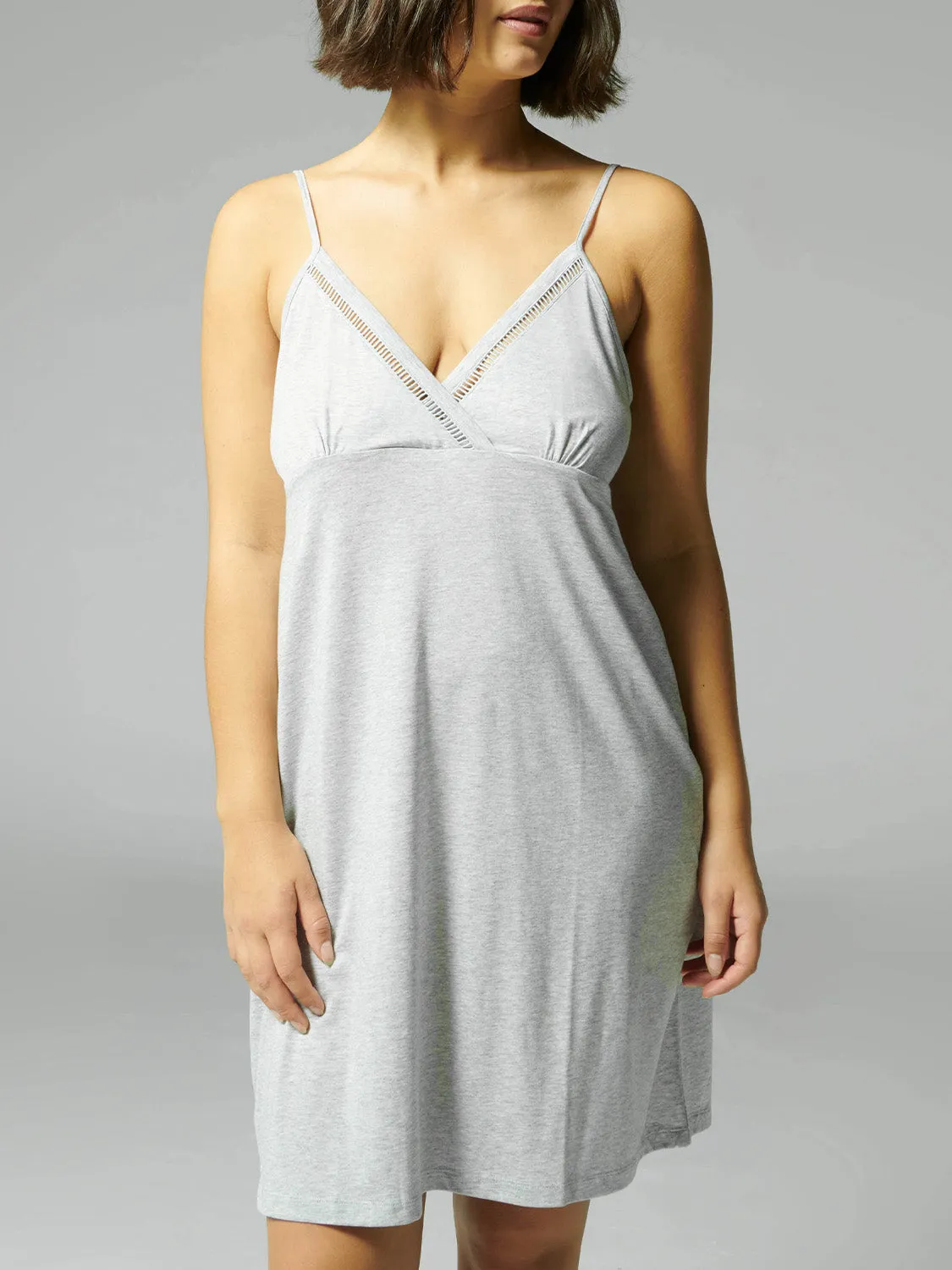 Brume Nightdress - Mineral Grey