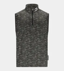 CAMO SLEEVELESS - CHARCOAL