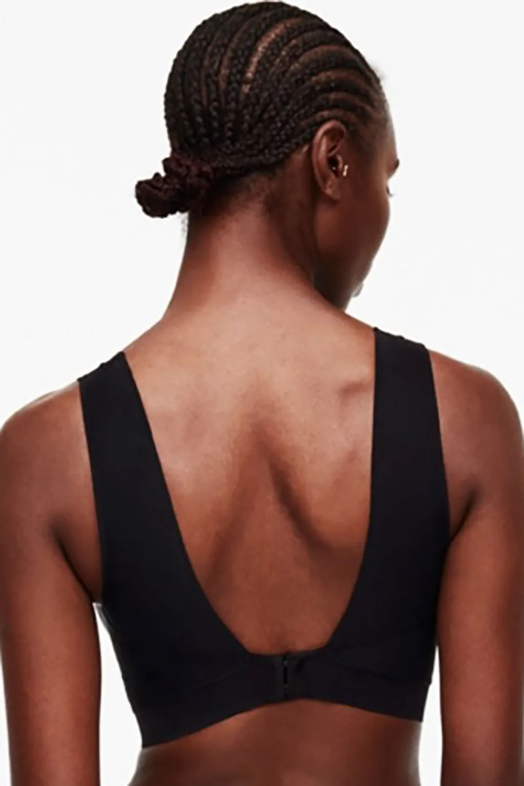 CHANTELLE wire free bra | black