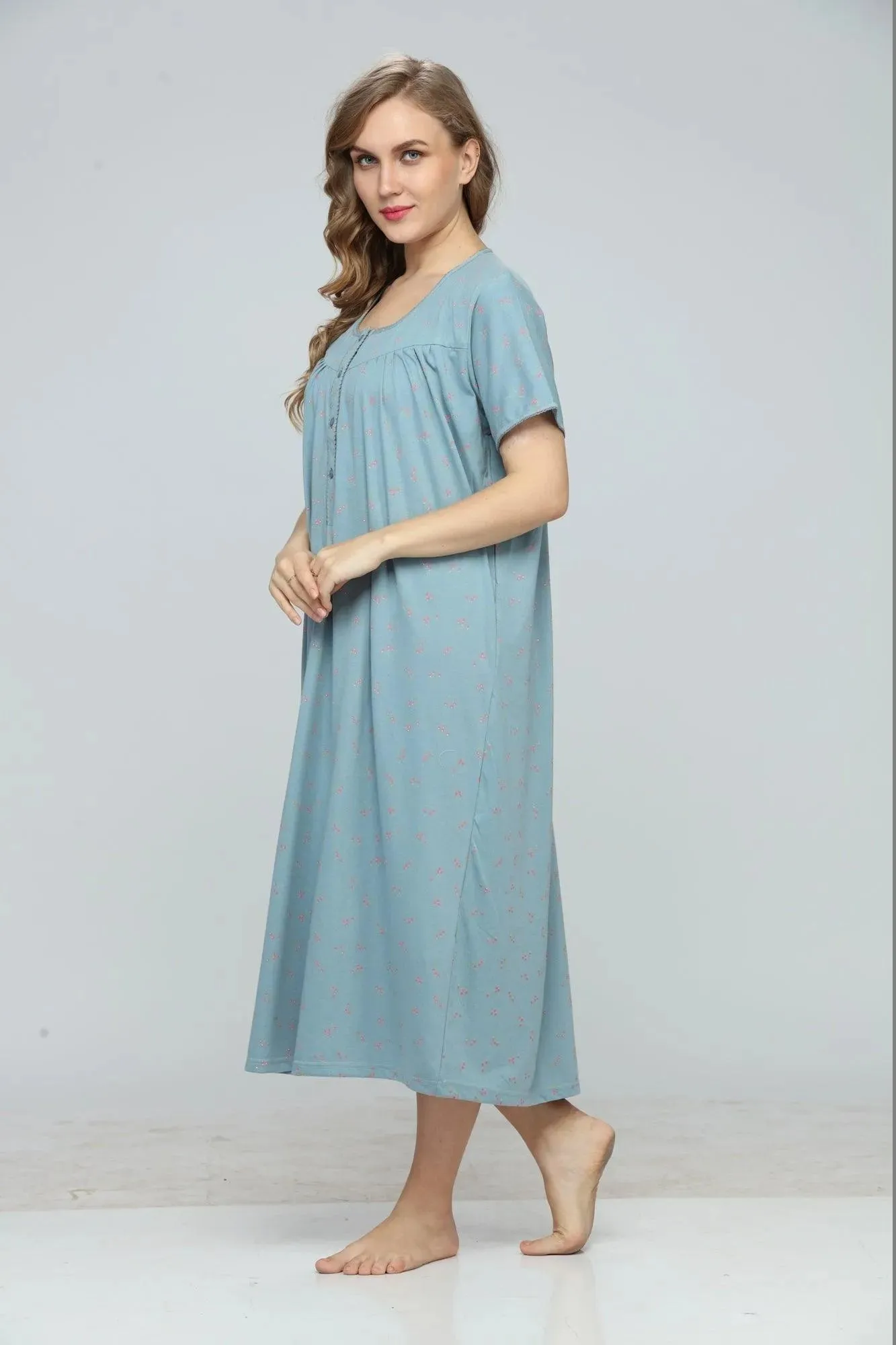 Daisy Dream Print Short Nightdress