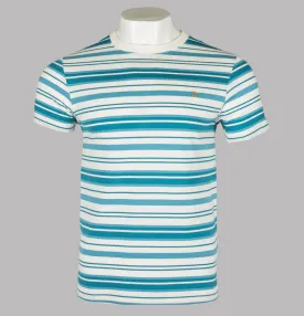 Farah Archer T-Shirt Marina Blue