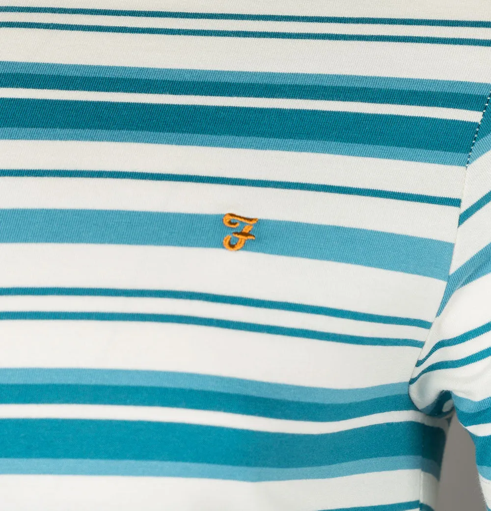 Farah Archer T-Shirt Marina Blue