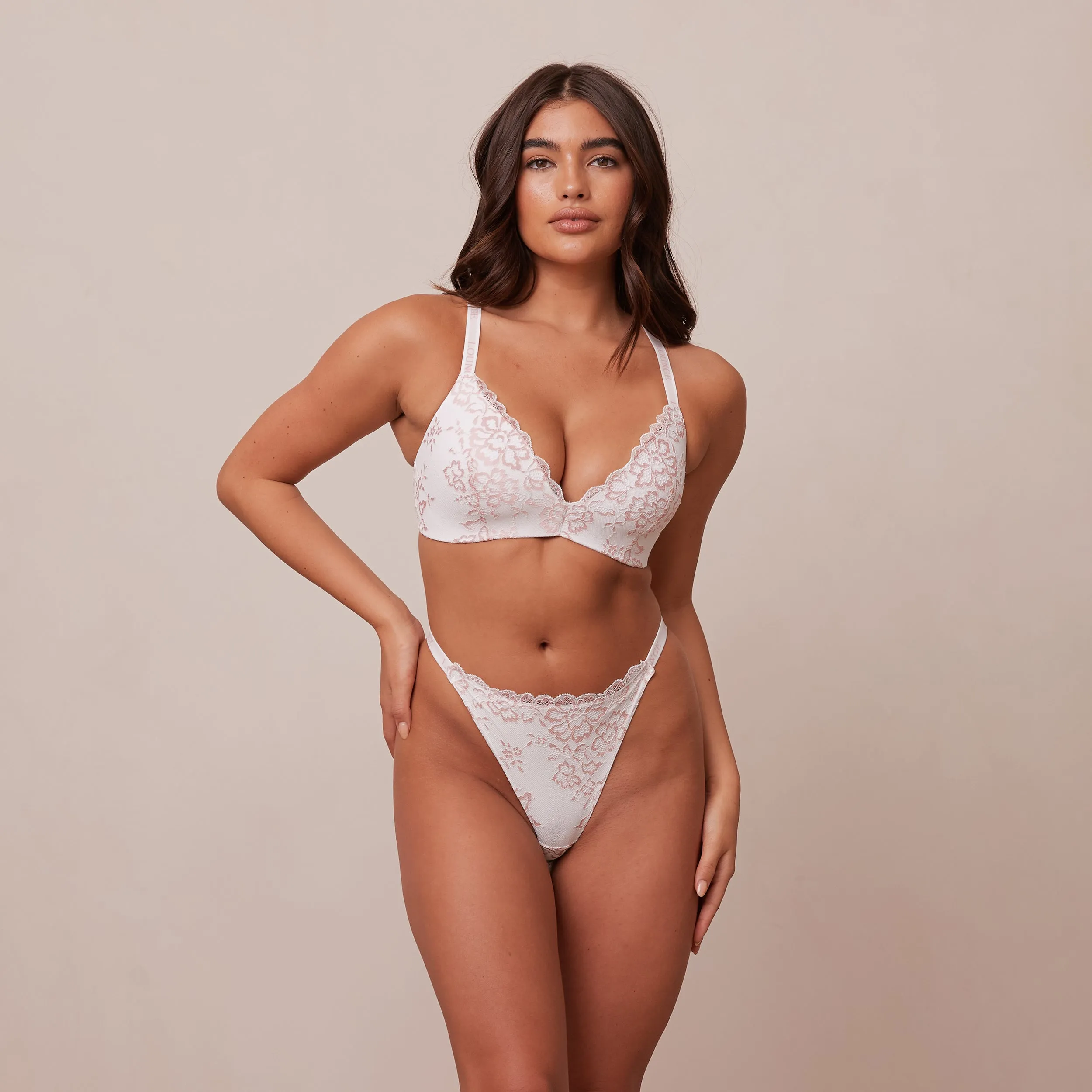 Lace Magic Bra  - White