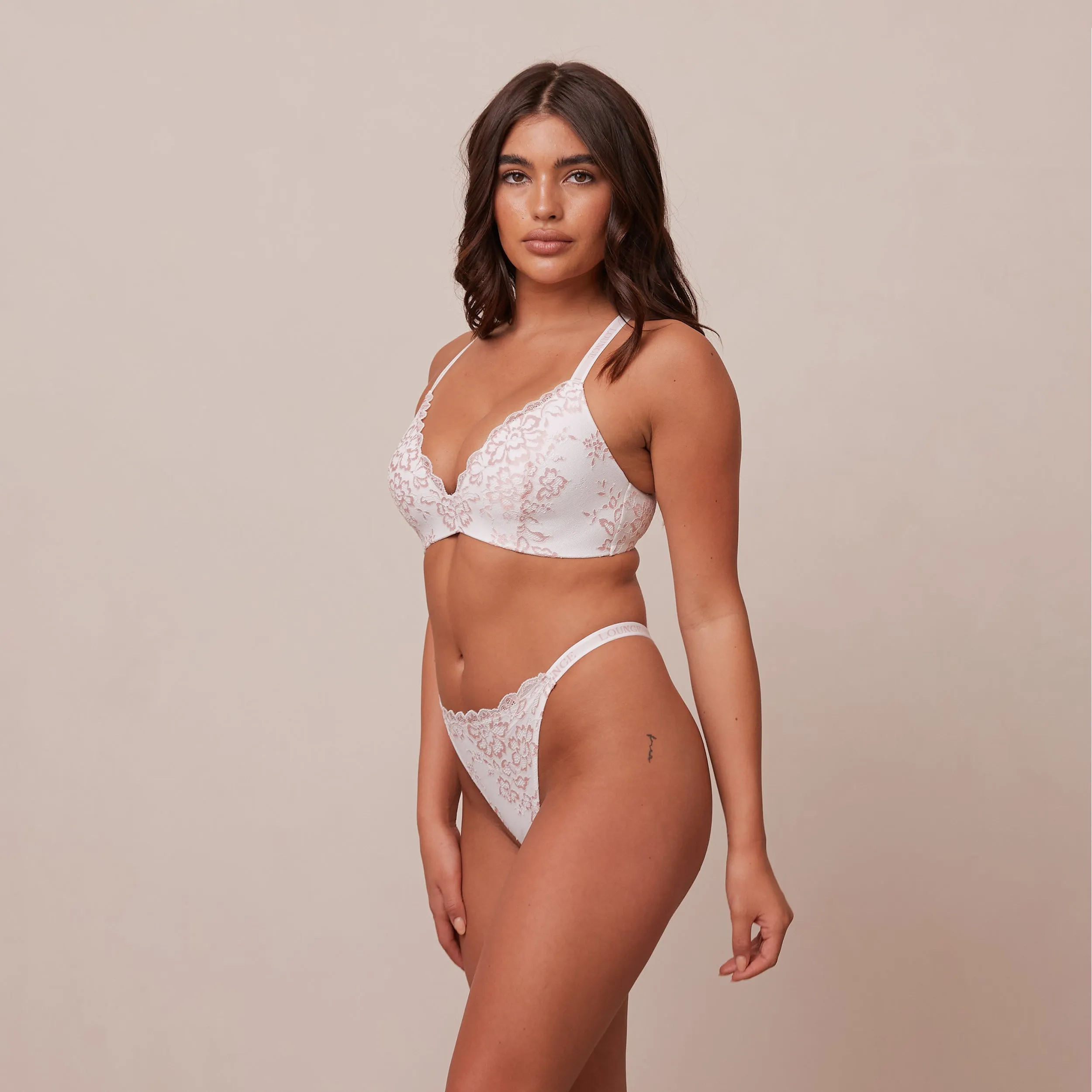 Lace Magic Bra  - White