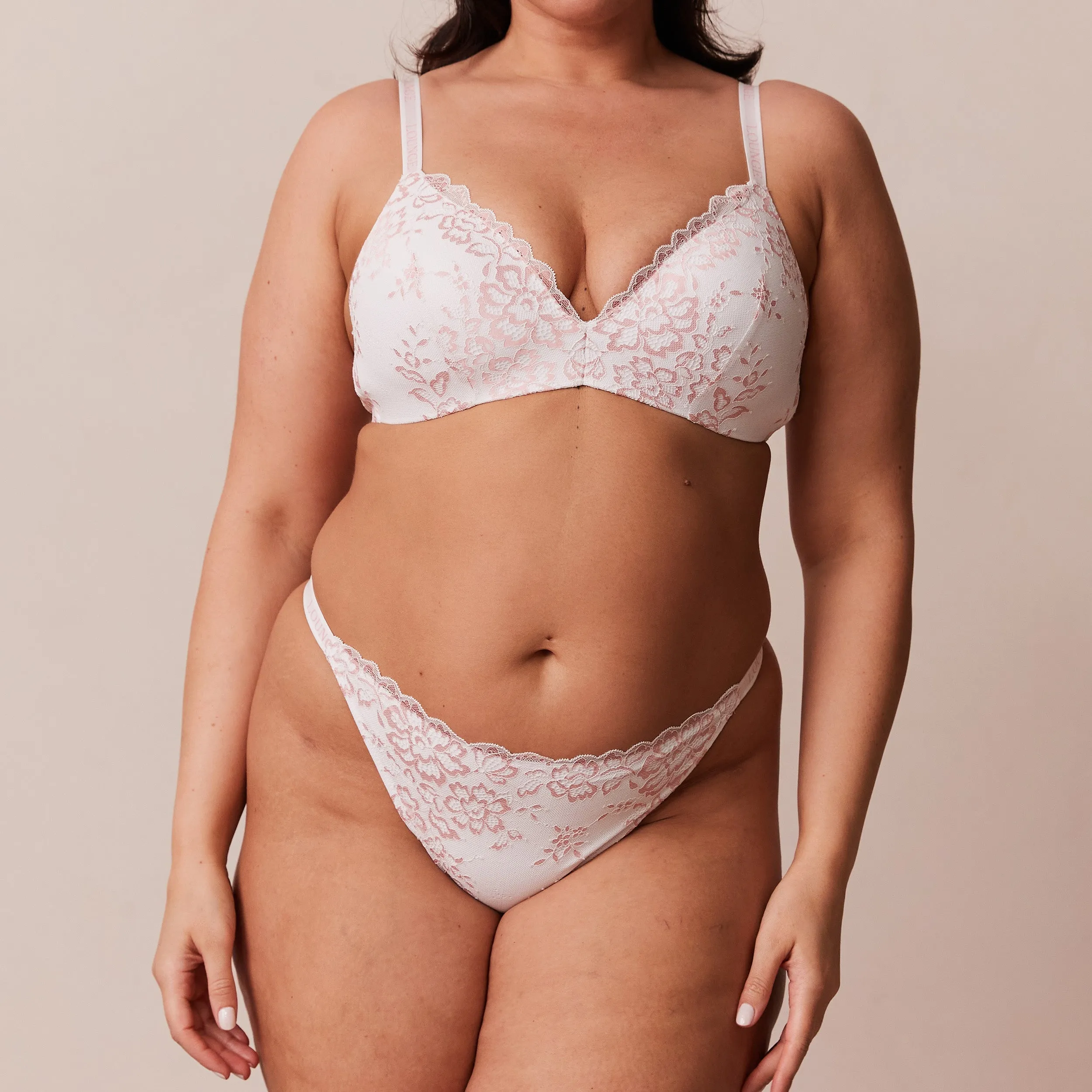 Lace Magic Bra  - White