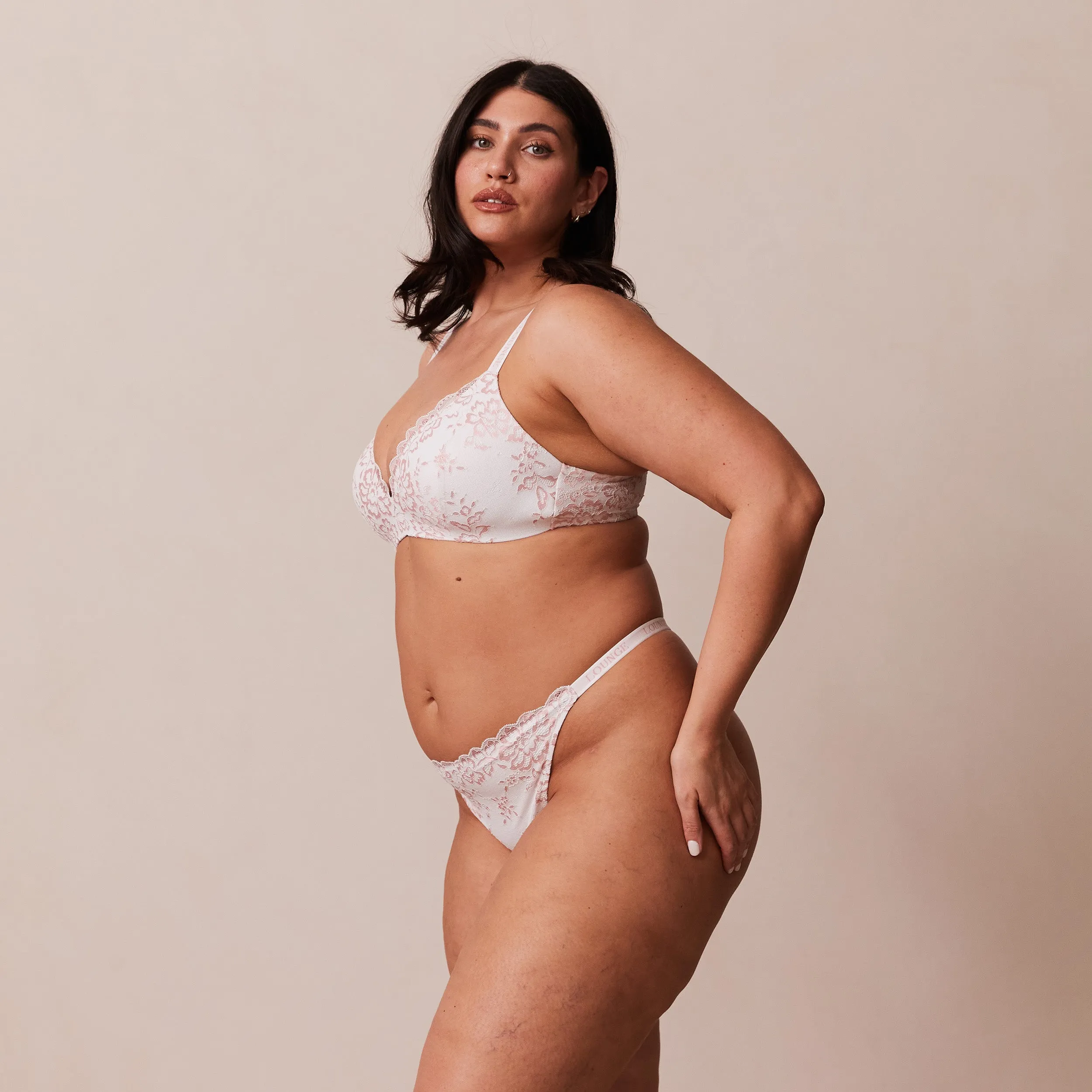 Lace Magic Bra  - White