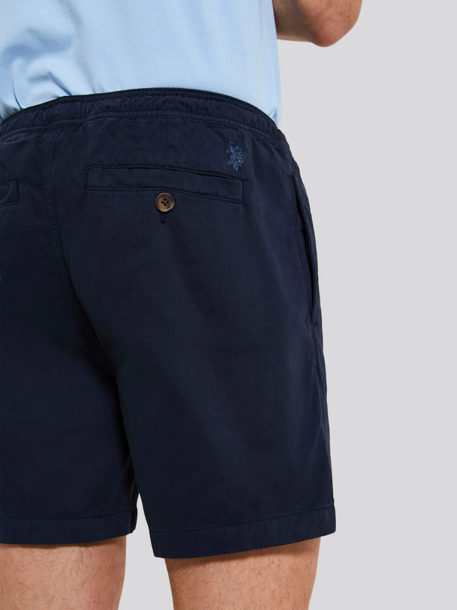 Mens Deck Shorts in Navy Blue