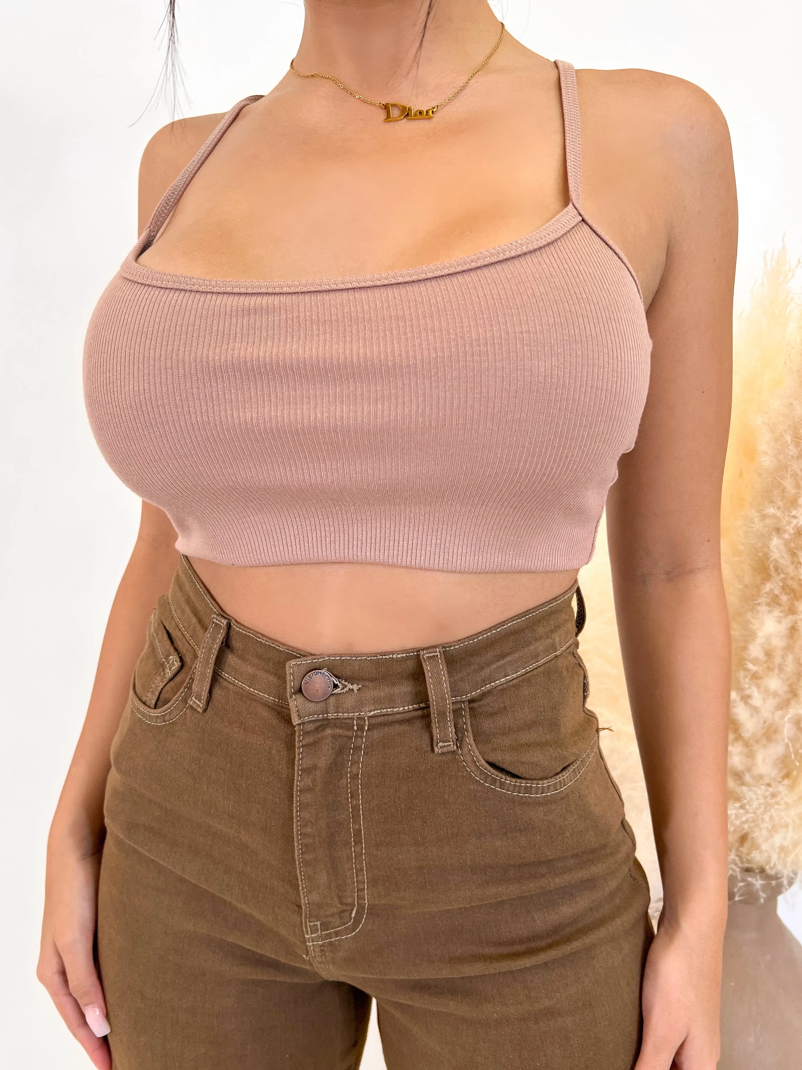 Miami Tank Top (Camel)