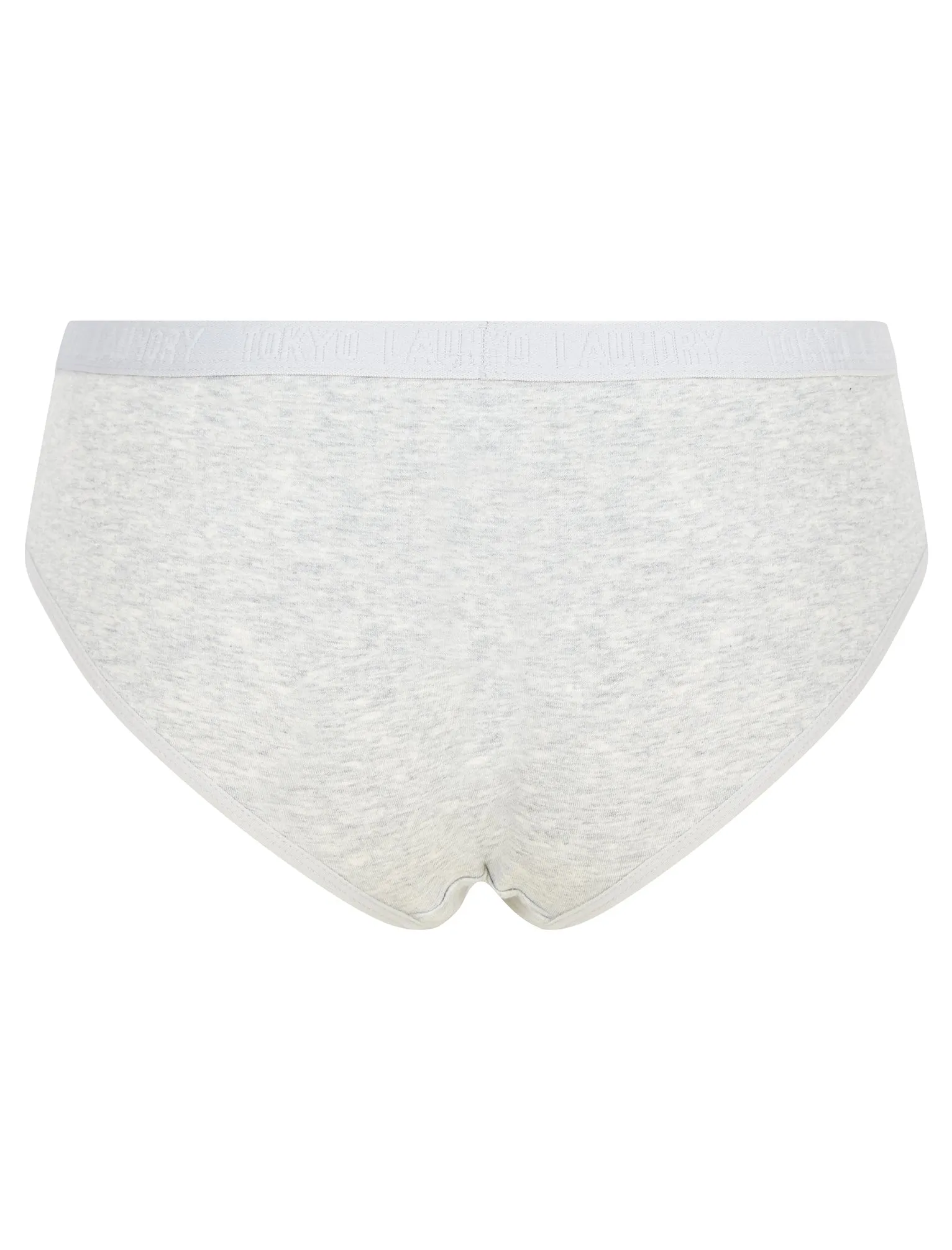 Noa (5 Pack) Cotton Assorted Briefs in Black Iris / Flint Stone / Celestial Blue / Woodrose / Light Grey Marl - Tokyo Laundry