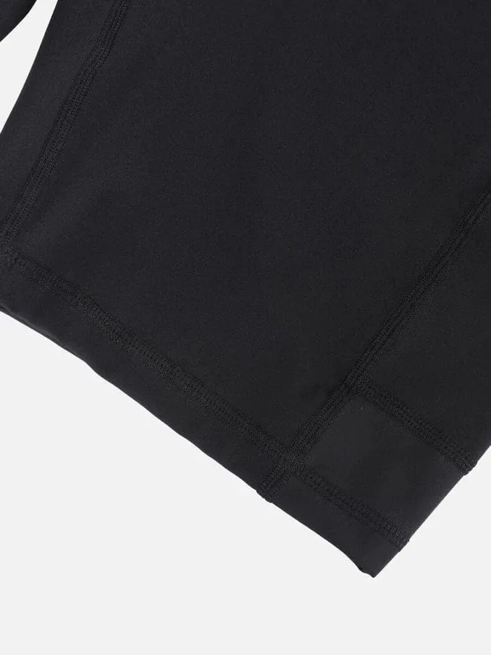One Piece Shaping Bodysuit with Front Zipper and Side Pockets