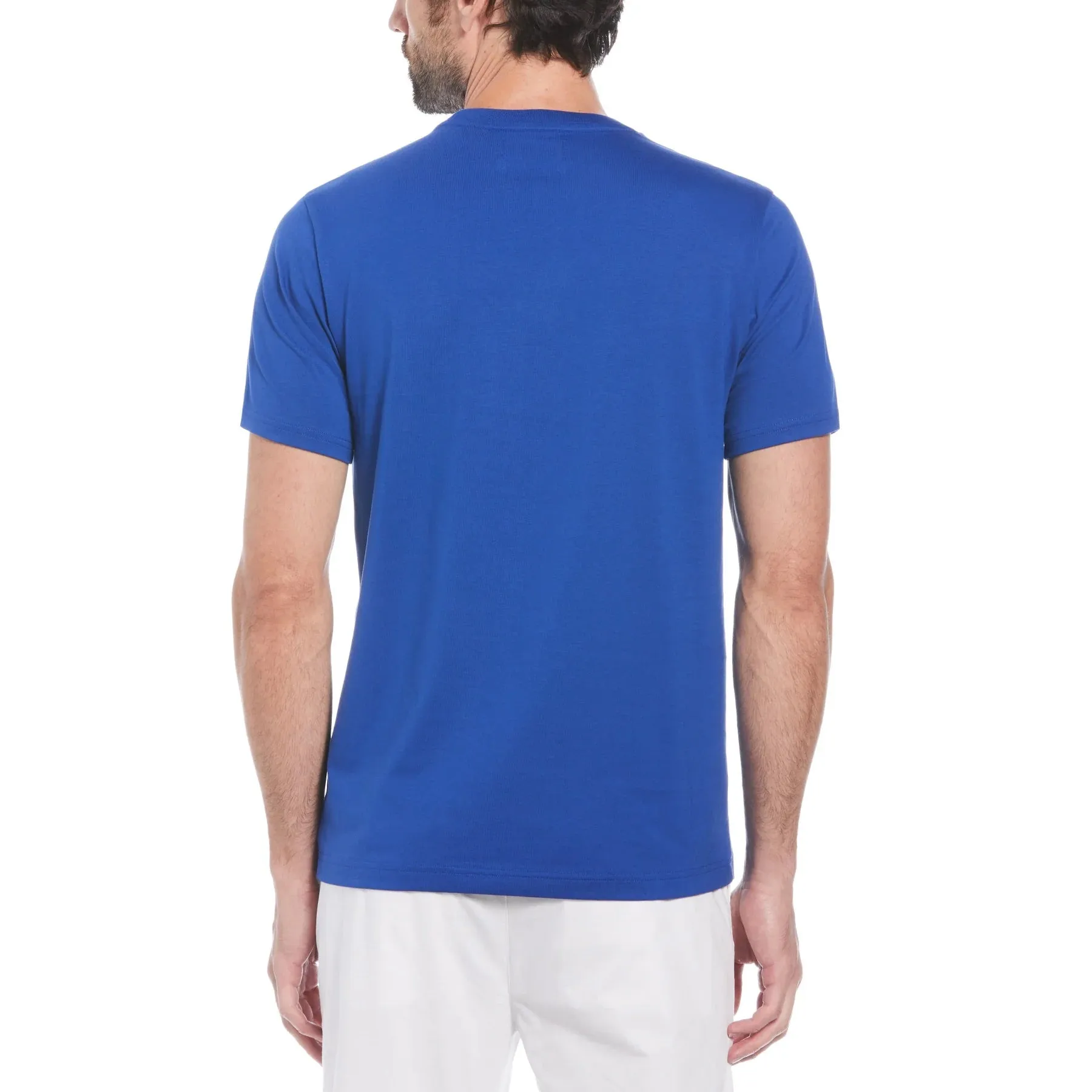 Original Penguin Icons Organic Cotton Jersey Pete T-Shirt - Mazarine Blue