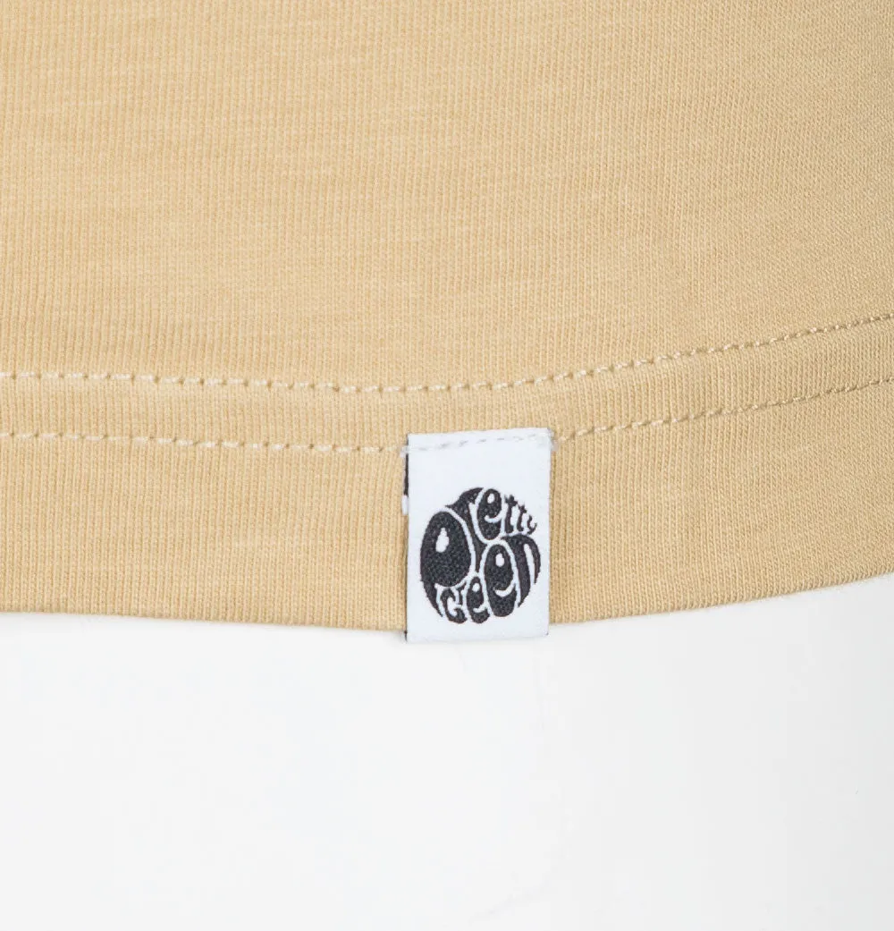 Pretty Green Gillespie Logo T-Shirt Sand