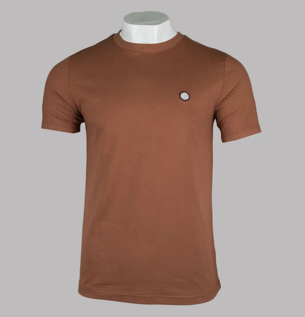 Pretty Green Mitchell T-Shirt Brown