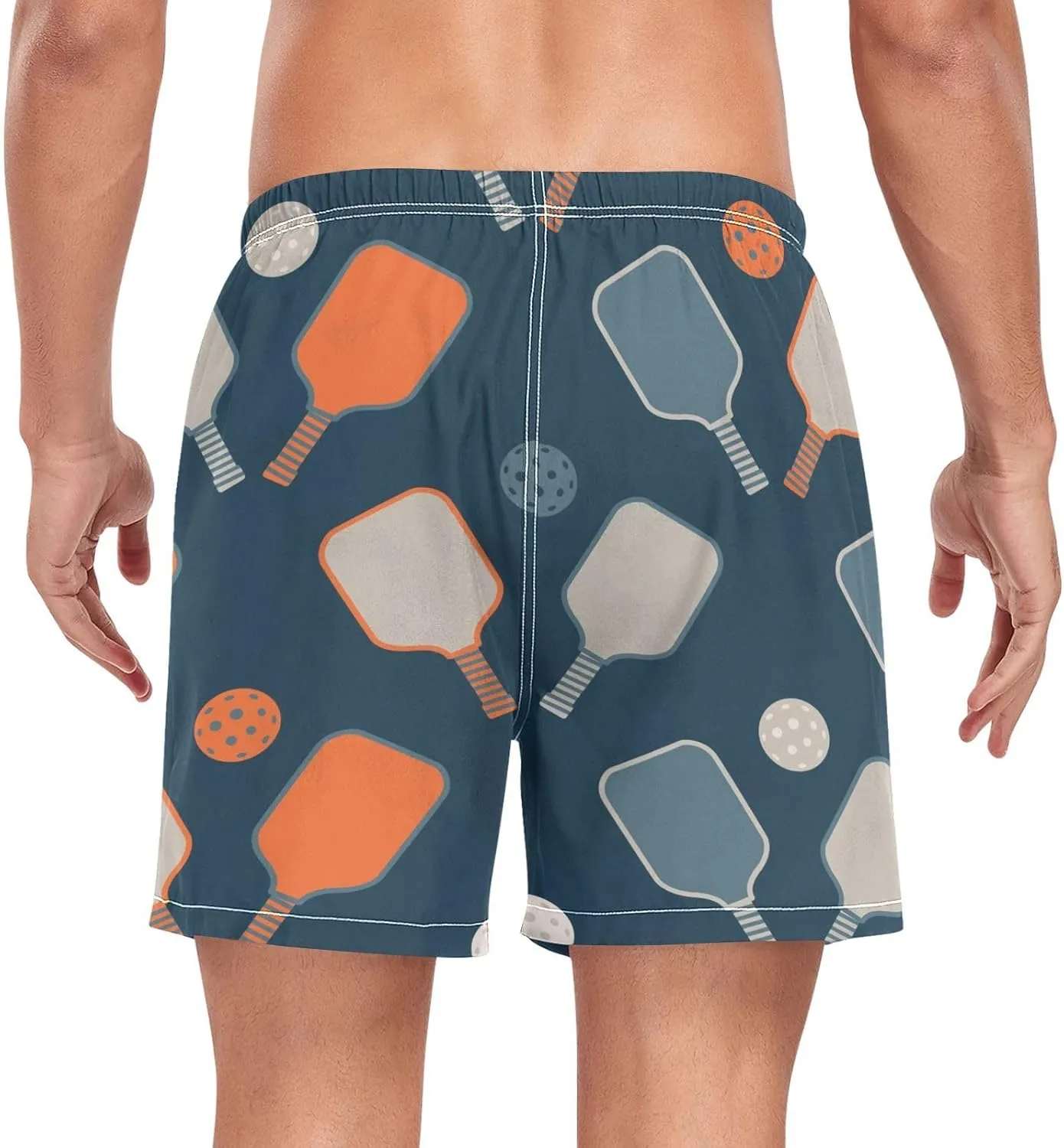 QUGRL Mens 2 in 1 Athletic Shorts with Pockets Quick Dry Running Shorts for Men Training Workout Gym Sports Outdoor