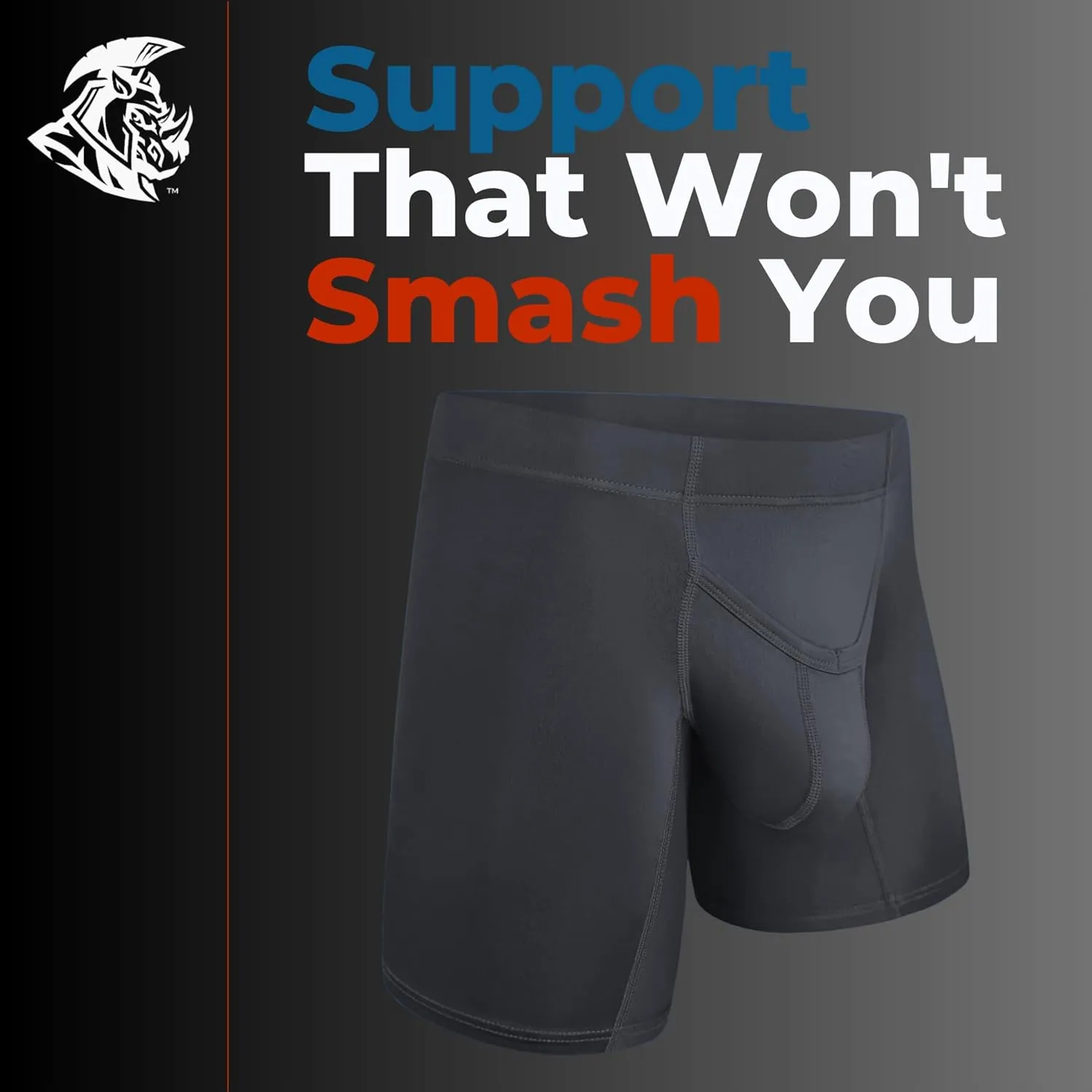 Real Men Athletic Underwear with Support Pouch - 1, 3 or 4 Pack 6, 7 and 9in Nylon Briefs - ABCD Pouch - XS-5XL