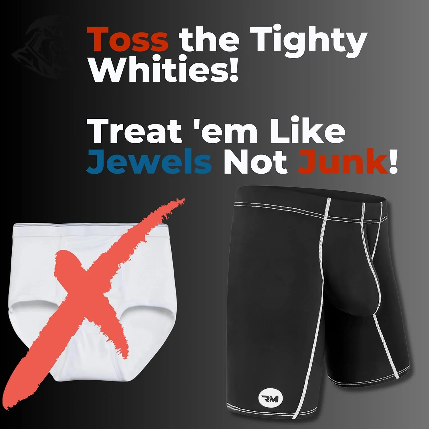 Real Men Athletic Underwear with Support Pouch - 1, 3 or 4 Pack 6, 7 and 9in Nylon Briefs - ABCD Pouch - XS-5XL