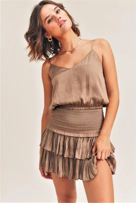 Reset Mocha Crop Top