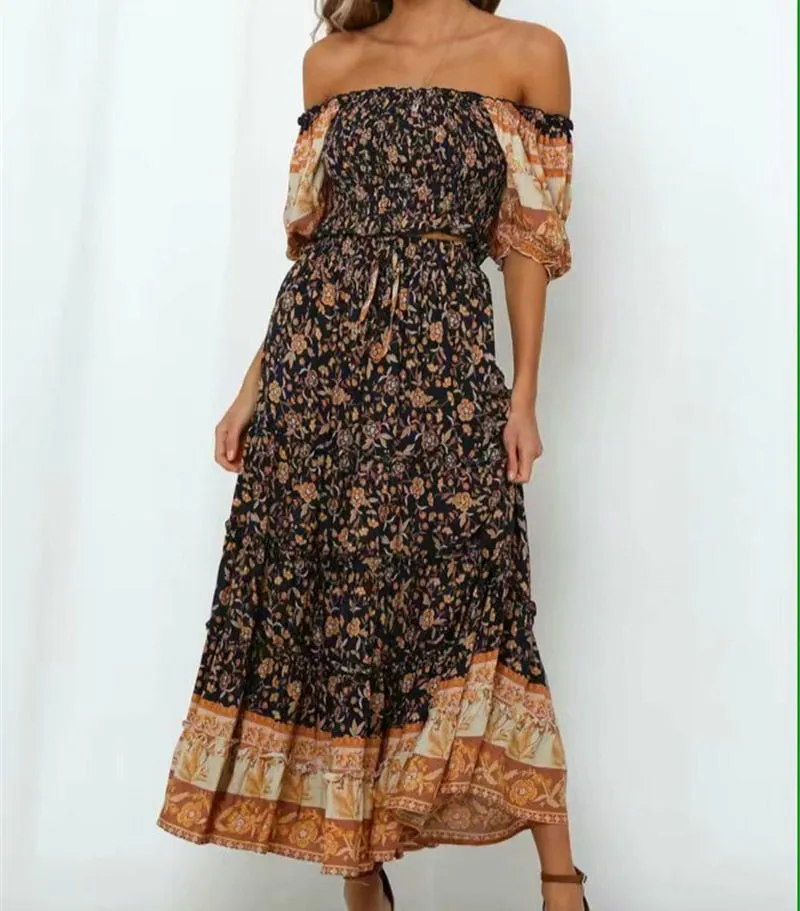 Riyon Bohemian Two-piece Set
