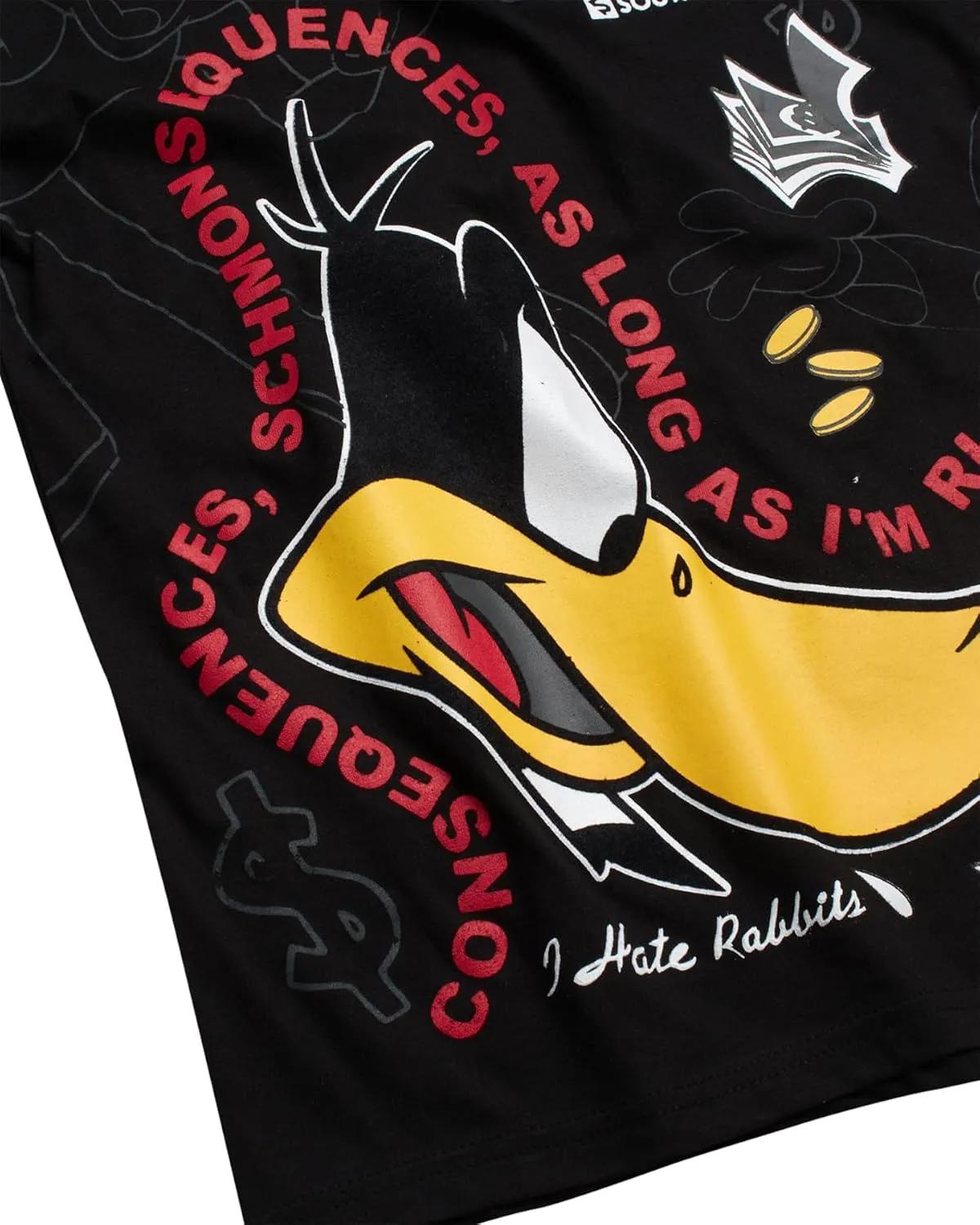 Southpole Boys' Graphic T-Shirts - Looney Tunes Bugs Bunny Tom and Jerry Crewneck Short Sleeve Graphic Tees (Sizes: 8-20)