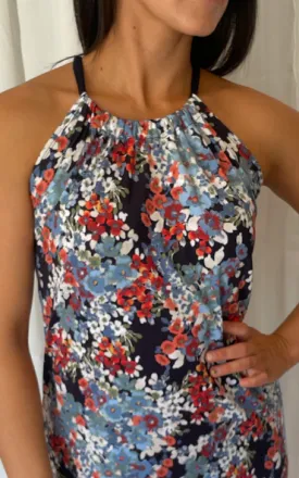 Summer Bouquet Strap Blouse