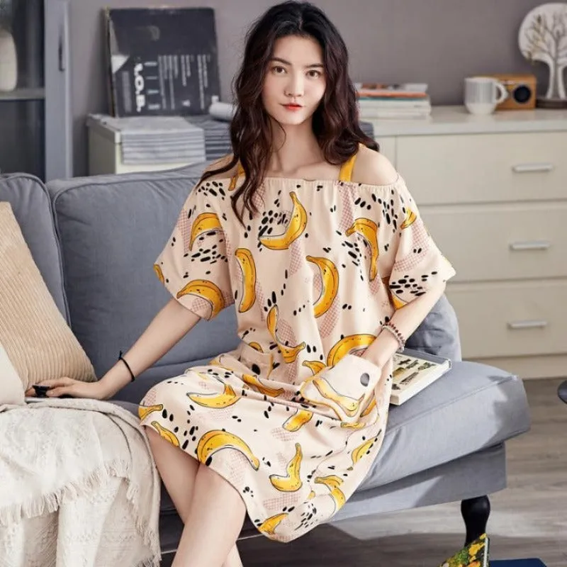The Women's Cotton 1 Piece Nightgown