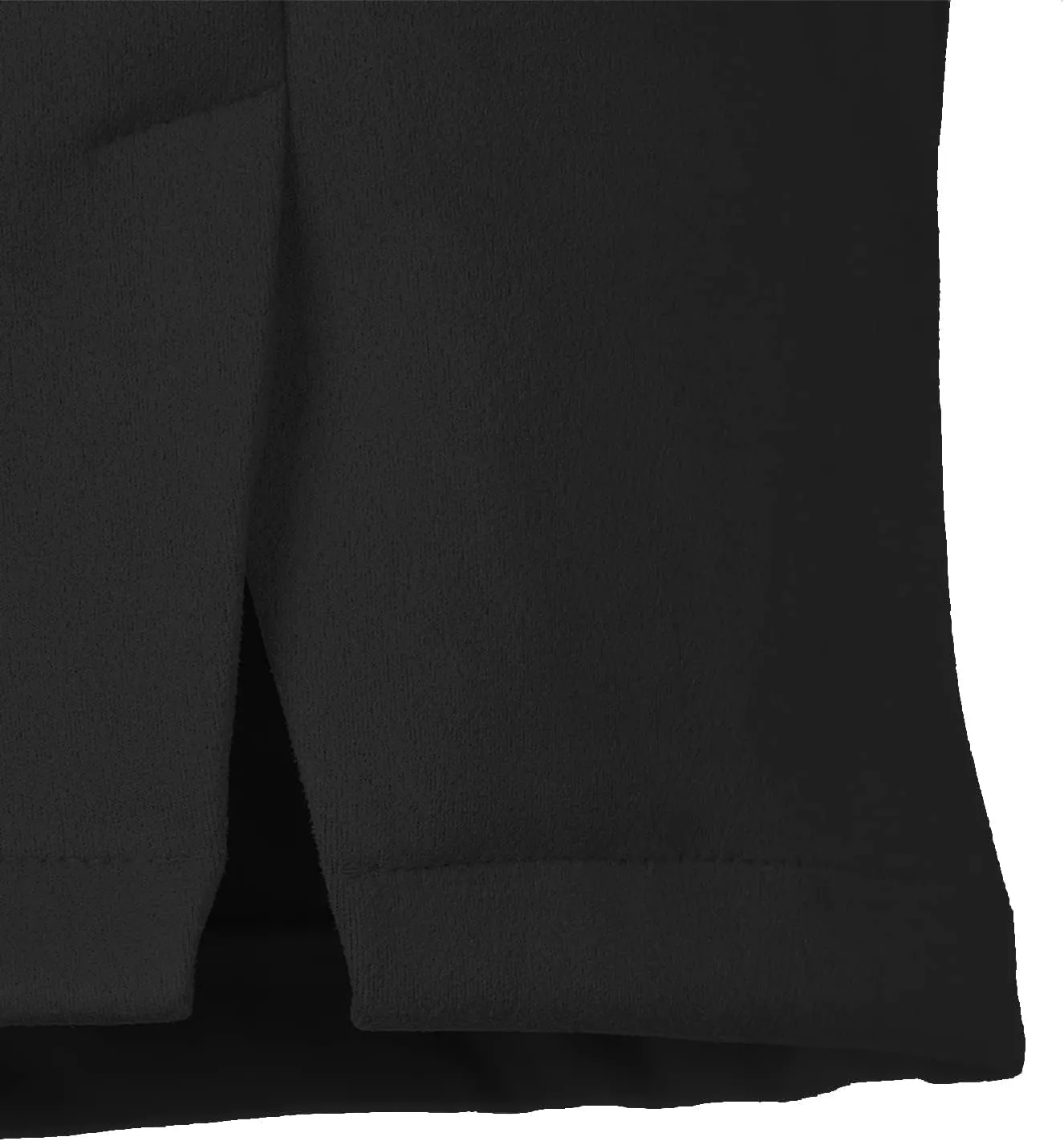 Umenlele Women's Basic Split Hem High Waist Suede Mini Pencil Bodycon Skirt