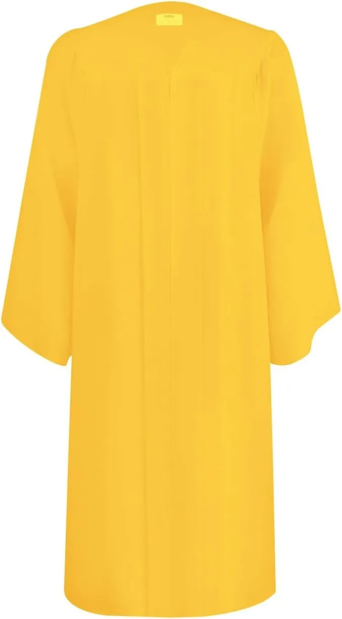 Unisex Matte Graduation Gown for High School,Choir Robes for Church, Judge Robes Costume 12 Colors