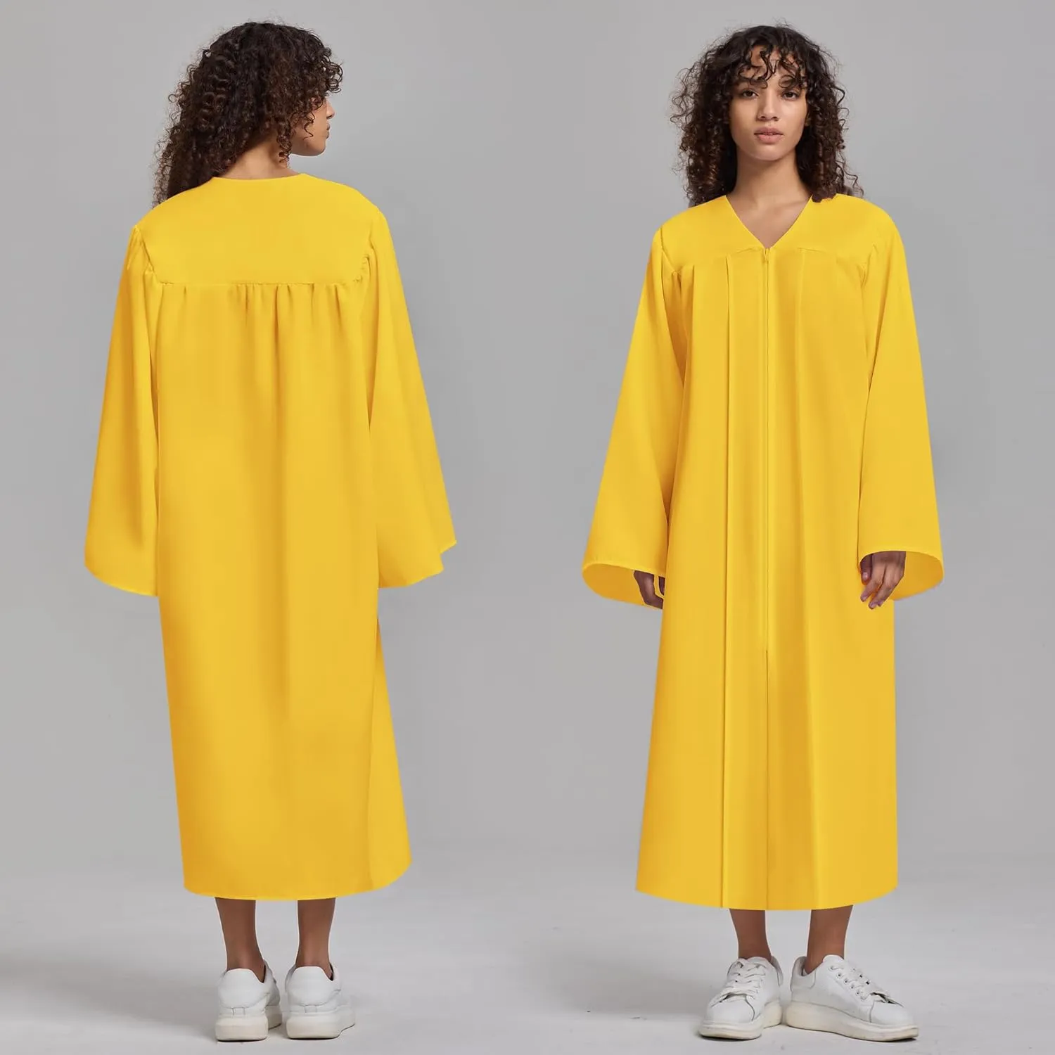 Unisex Matte Graduation Gown for High School,Choir Robes for Church, Judge Robes Costume 12 Colors