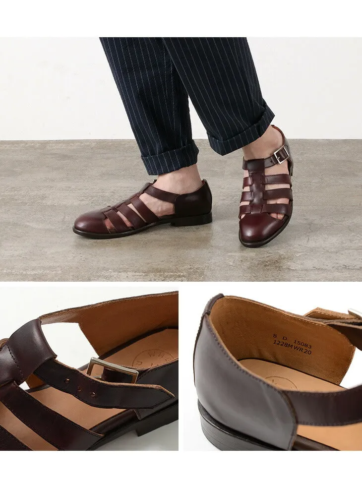WHEELROBE / Gurkha sandal - Horween chrome-excel