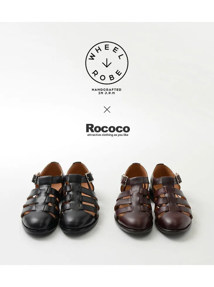 WHEELROBE / Gurkha sandal - Horween chrome-excel