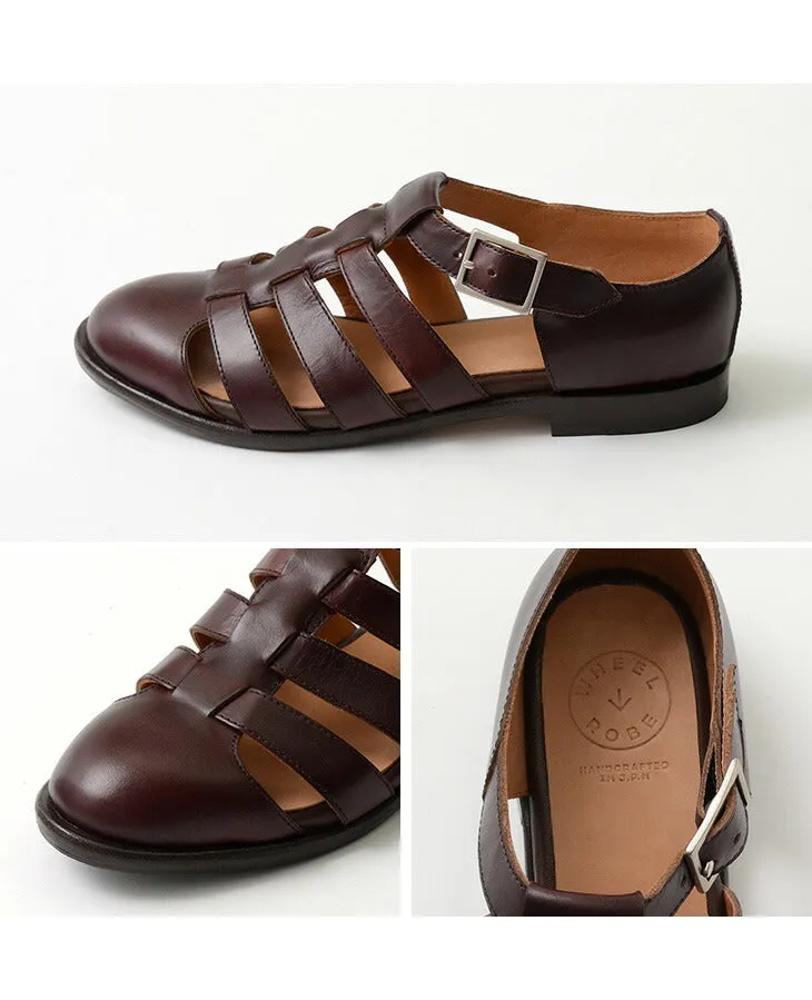 WHEELROBE / Gurkha sandal - Horween chrome-excel