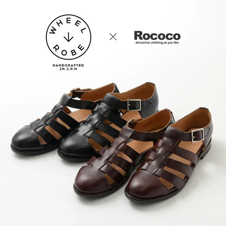 WHEELROBE / Gurkha sandal - Horween chrome-excel