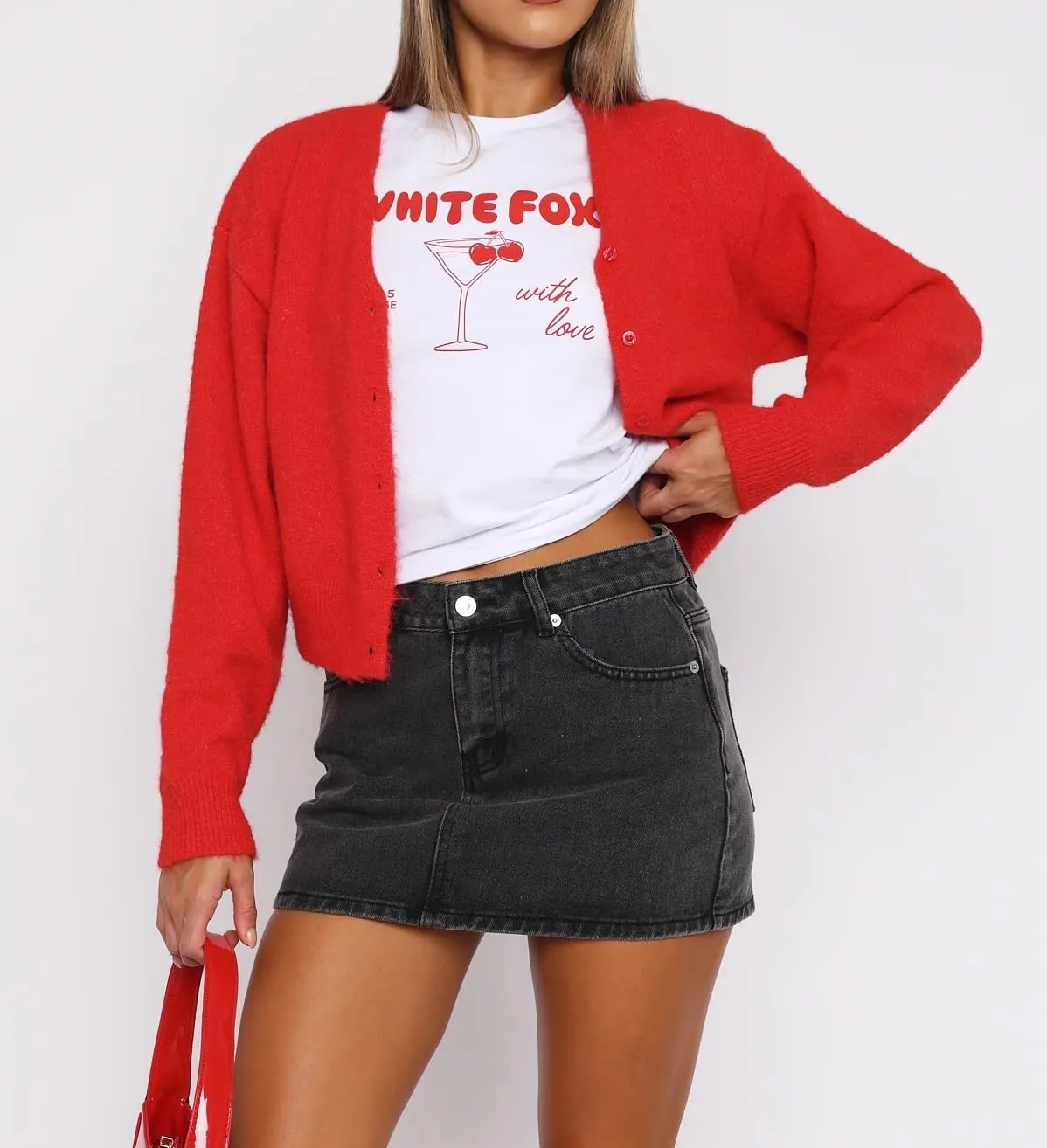 Women Y2k Denim Mini Skirt Sexy Bodycon Short Jean Skirt Low Rise Cargo Skirts with Pockets Vintage Streetwear